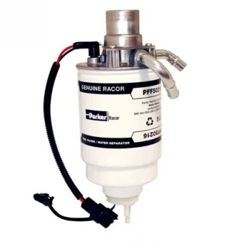 Racor ParFit Fuel Filter Head Assembly for Chevy/GMC (2004-10) 6.6L LLY/LBZ/LMM