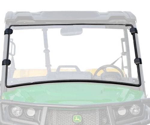 SuperATV Scratch Resistant Full Windshield for John Deere (2018-24) Gator XUV 835/865