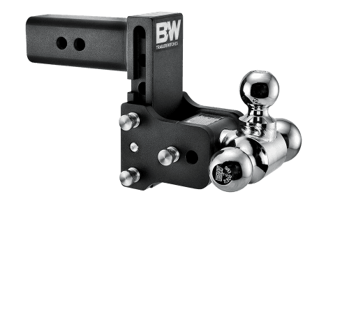 B&W Tow & Stow Hitch for 2" Receiver, 5" drop - 5.5" rise (1-7/8" x 2" x 2-5/16")
