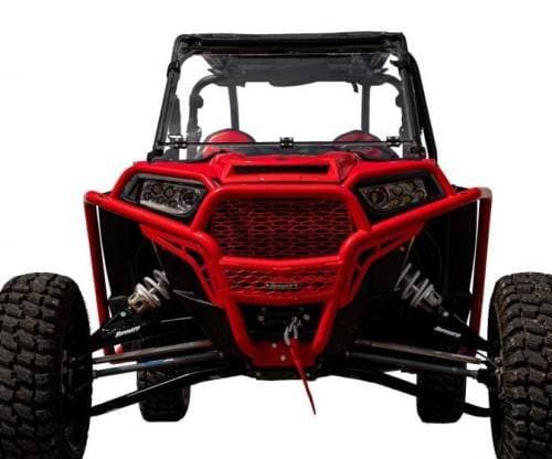 SuperATV 3" Long Travel Kit—Chromoly Tubed for Polaris (2014-23) RZR XP 1000 (Higher Lift Edition, Black)