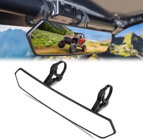 APEX Rear View Mirror, 1.65"-2" Clamp