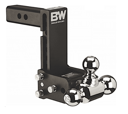 B&W Tow & Stow Hitch for 2" Receiver, 7" drop - 7.5" rise (1-7/8" x 2" x 2-5/16")