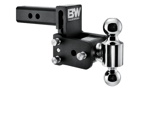 B&W Tow & Stow Hitch for 3" Receiver, 5" drop - 5.5" rise (2" and 2-5/16")