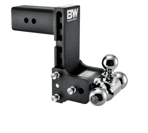 B&W Tow & Stow Hitch for 3" Receiver, 7" drop - 7.5" rise (1-7/8" x 2" x 2-5/16")