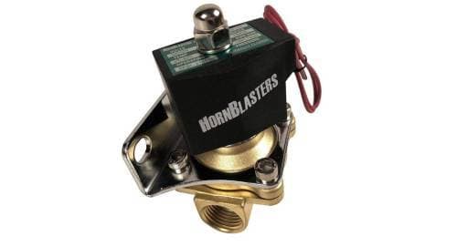 Air Horn Electric Valve, 0.5" Brass