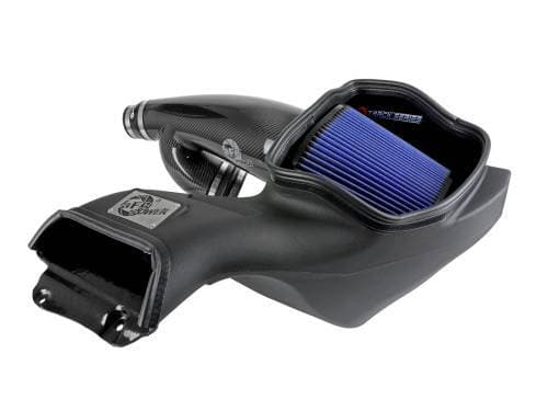 aFe Power Track Series Carbon Fiber Cold Air Intake System for Ford (2017-20) V6-3.5L [tt] F-150 Raptor, Pro 5R