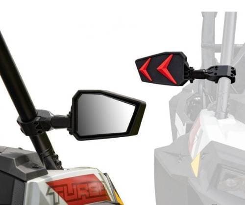 SuperATV Seeker Side View Mirrors for Polaris