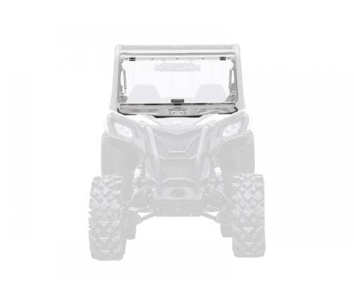 SuperATV Scratch Resistant Flip Windshield for Can-Am (2019-24) Maverick Trail