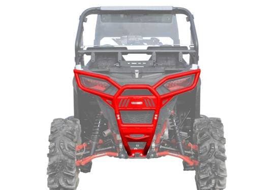 SuperATV Rear Bumper for Polaris (2015-20) RZR 900 (Red)