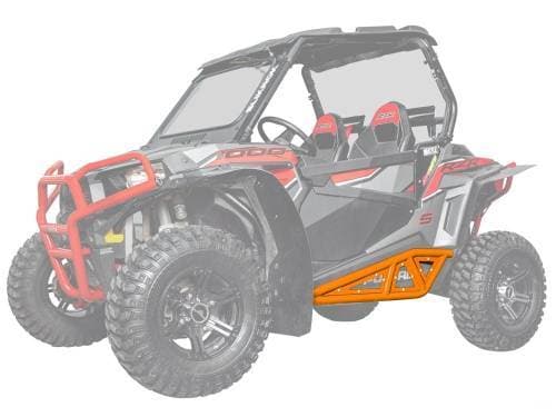 SuperATV Heavy Duty Tube Rock Sliders for Polaris (2014-23) RZR XP 1000 (Orange)