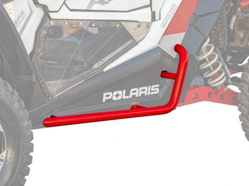 SuperATV Heavy Duty Nerf Bars for Polaris (2014-23) RZR XP 1000 (Red)