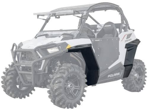 SuperATV Fender Flares for Polaris (2021-26) RZR Trail S 1000 (Front & Rear)