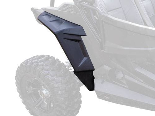 SuperATV Fender Flares for Polaris (2021-26) RZR Trail S 1000 (Rear Only)
