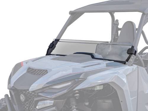 SuperATV Half Windshield for Yamaha (2021-24) Wolverine RMAX 1000 (Standard Polycarbonate - Clear)