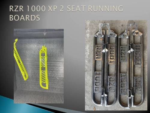 Wicked Motorsports Custom Running Boards (2 Door Polaris RZR 2016-2021)