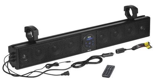 BOSS AUDIO PLUG N PLAY 36" SOUND BAR 8 SPEAKERS FITS 1.5-2" BARS