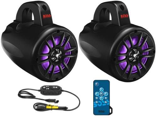 BOSS AUDIO 4" POD BLUETOOTH RGB SPEAKERS