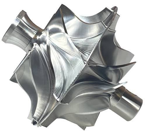 AVP Boost Master Quick Spool Billet Compressor Wheel Ford (2011-14) 6.7L Power Stroke F-250/F-350 (Twin Blade)