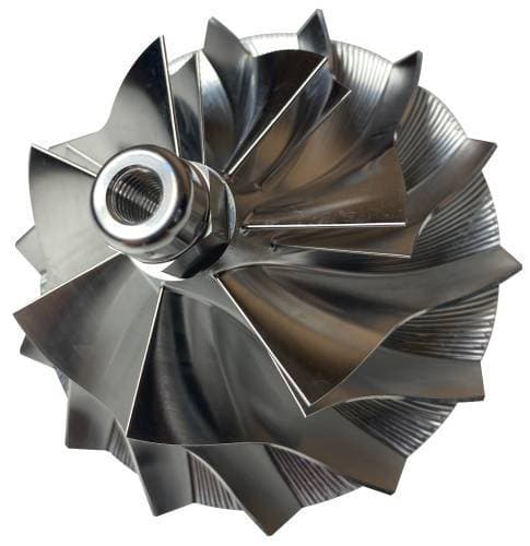 AVP Billet Turbo Compressor Wheel, Ford (1994-03) 7.3L, TP38 & GTP38 Garrett Turbos, Stage 1 (7+7 Blade)