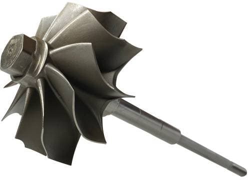 AVP Turbine Wheel & Shaft, Ford (1999-03) 7.3L, GT38 & GTP38 Garrett Turbo