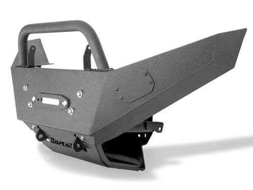 SuperATV Winch-Ready Front Bumper for Polaris (2018-20) Ranger XP 1000 (w/ Bull Bar, w/out Winch, w/out Cube Lights, w/out Light Bar)