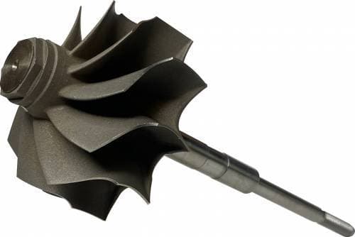 AVP Turbine Wheel & Shaft, Ford (2003-04) 6.0L, GT37VA Garrett Turbo (10 Blade)