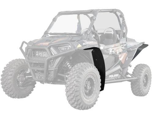 SuperATV Low Profile Fender Flares for Polaris (2016-21) RZR XP Turbo