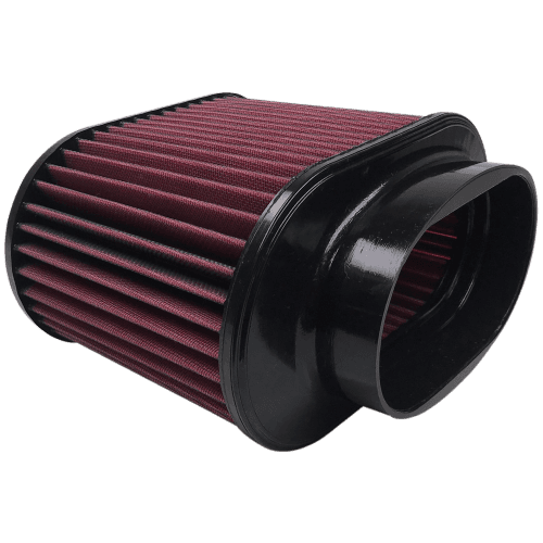 S&B Air Intake Replacement Filter for Ford (2004-08) F-150 5.4L, (2007-08) F-150 4.6L (Cotton Cleanable, Red)
