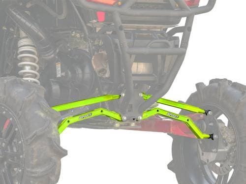 SuperATV High Clearance Boxed Radius Arms for Polaris (2014-23)  RZR XP 1000 (Lime Squeeze)