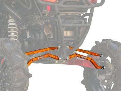 SuperATV High Clearance Boxed Radius Arms for Polaris (2014-23) RZR XP 1000 (Orange)