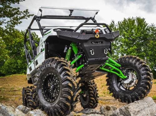 SuperATV 6" Lift Kit for Kawasaki (2016-24) Teryx (Rhino 2.0 Axles, Black, Machines must have Portals)