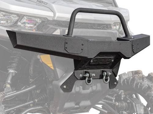 SuperATV Winch Ready Front Bumper for Can-Am (2017-21) Defender HD5 (No Winch)