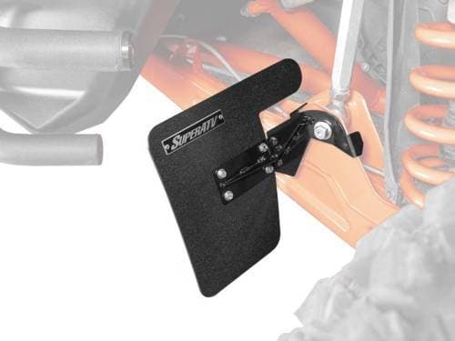 SuperATV Mud Flaps for Can-Am (2017-24) Maverick X3 ( Fits OEM Trailing Arms Only)