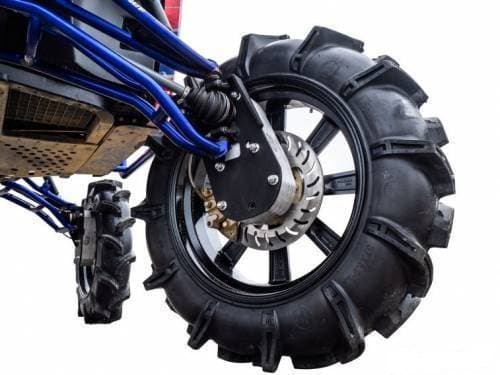 SuperATV 8" Portal Gear Lift for Polaris (2015-16) Ranger Full Size XP 570, (Single Idler, Crew Cab, Billet Housing, 45% Gear Reduction, w/out Frame Stiffener)