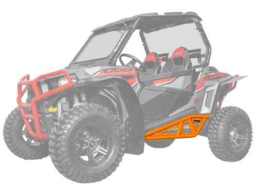 SuperATV Heavy Duty Tube Rock Sliders for Polaris (2015-20) RZR 900 (Orange)