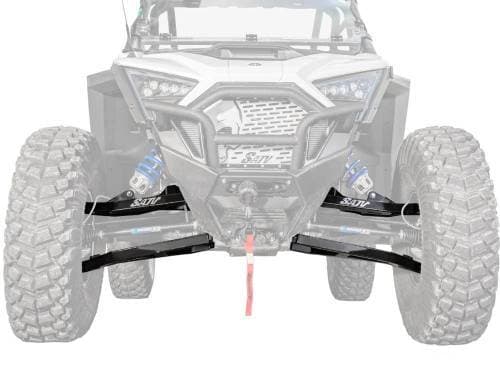 SuperATV Sidewinder A-Arms—1.5" Forward Offset for Polaris (2020-26) RZR Pro XP (Heavy-Duty 4340 Chromoly Steel Ball Joints) 