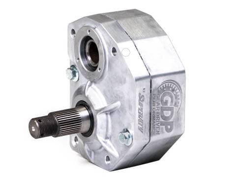 SuperATV 4" Portal Gear Lift for Can-Am (2019-24) Maverick Sport (Standard or DPS, Single Idler, Cast Housing, 15% Gear Reduction)