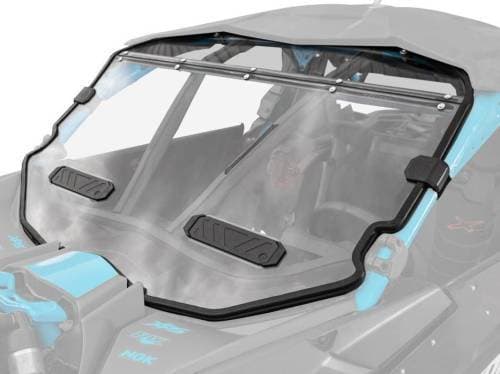SuperATV Vented Full Windshield for Can-Am (2017-24) Maverick X3 (Machines w/ Intrusion Bar)