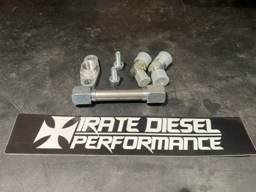 Irate Diesel T4 Oil Feed And Drain Line Kit, Ford (1994-03) 7.3L Power Stroke