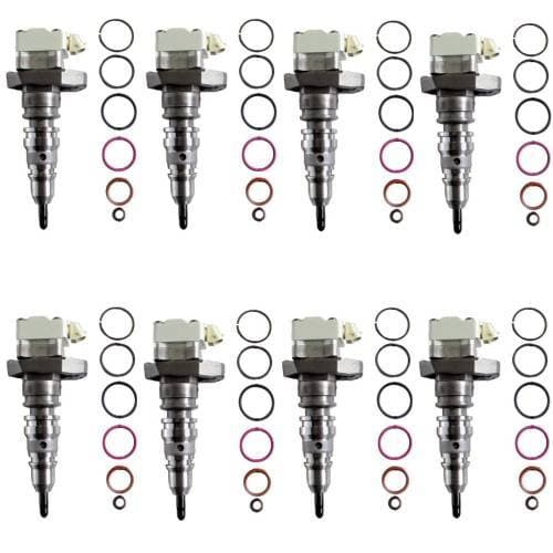 Diamond Advantage Fuel Injectors for Ford (1999-03) 7.3L Power Stroke (set of 8)