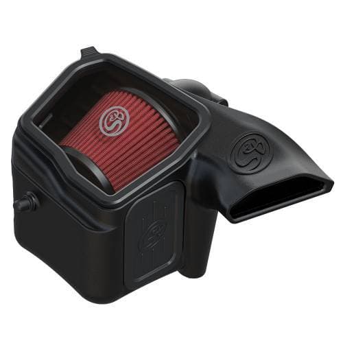 S&B Cold Air Intake Kit for Ford (2019-23) Ranger, 2.3L Ecoboost (Cotton Cleanable, Red)