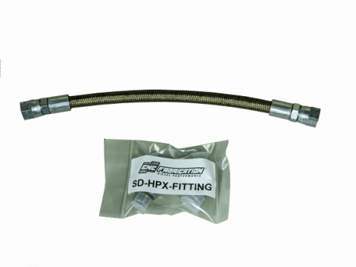 CNC Fabrication HPOP Crossover Line for Ford (1994.5-03) 7.3L Super Duty Powerstroke