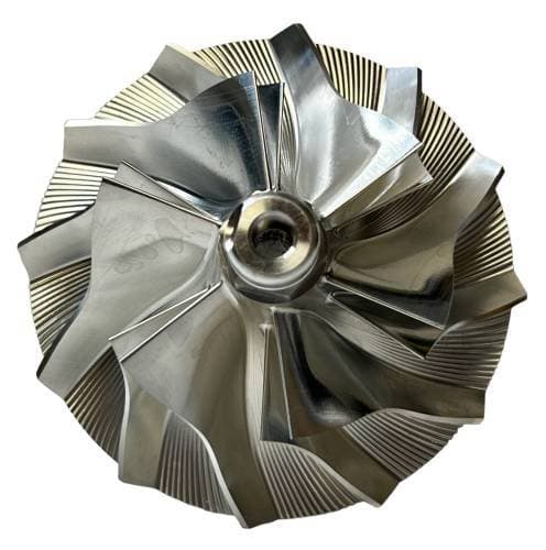 AVP Boost Master Quick Spool Billet Compressor Wheel, Ford (2003-07) 6.0L Power Stroke, PowerMax Turbo Stage 1 (6+6 Blade)