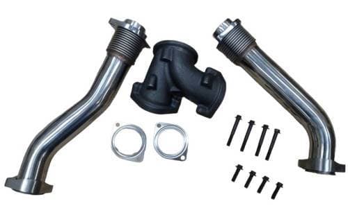 AVP Bellowed Stainless Up-Pipe Kit, Ford (1999.5-03) 7.3L Power Stroke