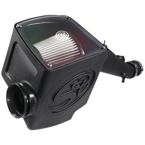 S&B Cold Air Intake Kit for Toyota (2012-15) Tacoma, 4.0L (Dry Extendable, White)