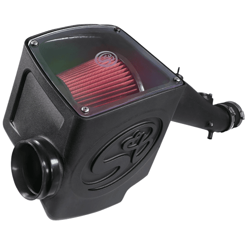 S&B Cold Air Intake Kit for Toyota (2012-15) Tacoma, 4.0L (Cotton Cleanable, Red)
