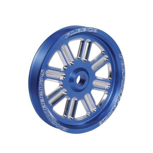 Fleece Performance Cummins Dual Pump Spoke Pulley (Blue)