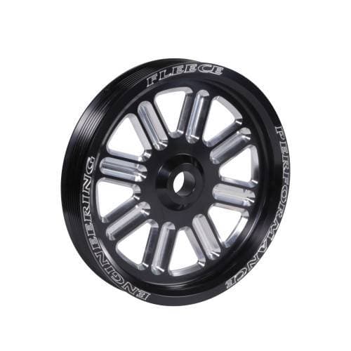 Fleece Performance Cummins Dual Pump Spoke Pulley (Black)