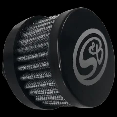 S&B Breather for Dodge/Ram (2007.5-18) 6.7L, Cummins, Clamp-On, Black