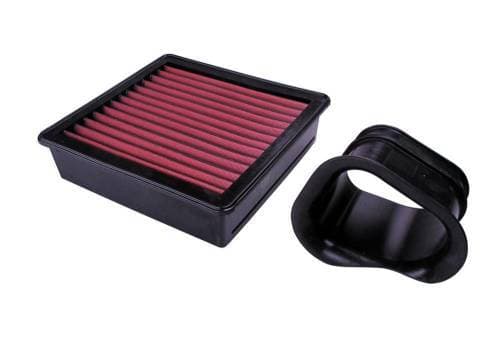 S&B Cleanable Cotton Replacement Filter for Ford (2010-14) F-150/F-250/Expedition 3.5L/3.7L/5.0L/6.2L/6.8L Lincoln (2007-14) Navigator 5.4L, Drop-In, Red